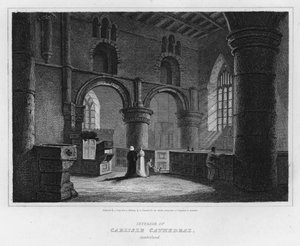 Interior of Carlisle Cathedral, Cumberland