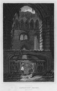 Interior of Lanercost Priory, Cumberland