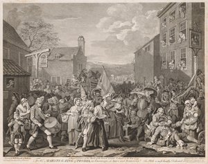 March to Finchley in the Year 1746 (After Hogarth) by Luke Sullivan