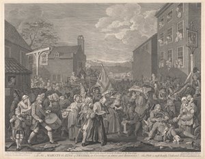 The March to Finchley by Luke Sullivan