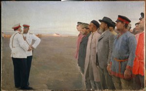 The Recruitment by Lukjan Vasilievich Popov