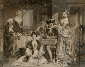 Preparing Moses for the Fair by Lumb Stocks