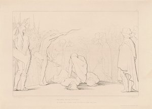 Mute, Gazing, Agonizing... by Lumb Stocks, after George Elgar Hicks