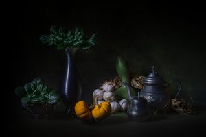 Dark Harvest Still Life