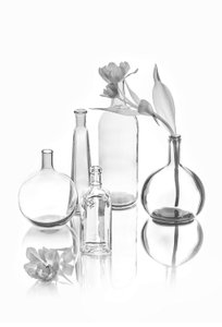 Elegant Glass Tulips