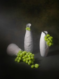 Modern Grape Still Life