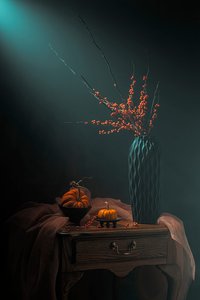 Moody Autumn Still Life