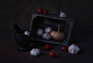 Rustic Kitchen Still Life