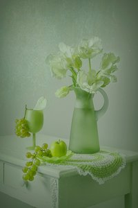 Soft Green Still Life