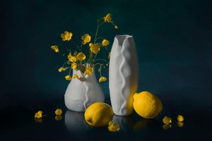 Vibrant Floral Still Life