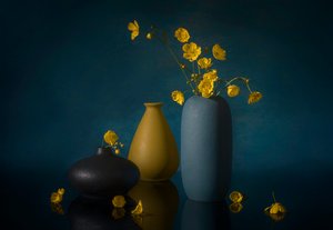 Yellow Flowers Still Life