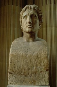 Alexander the Great (356-323 BC) (marble) by Lysippos (attributed to)