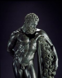 Heracles at Rest (Detail) by Lysippos (attributed to)