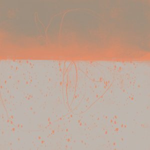 Abstract Orange Horizon