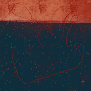Deep Blue Rust Swirl by MANSI SAXENA