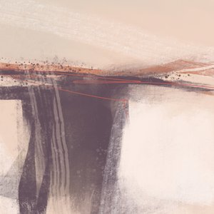 Muted Horizon Abstract by MANSI SAXENA