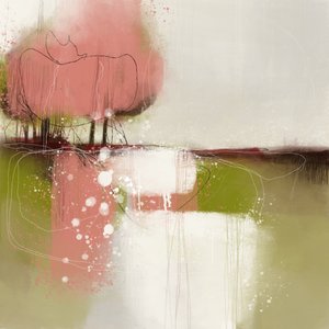Serene Abstract Landscape by MANSI SAXENA