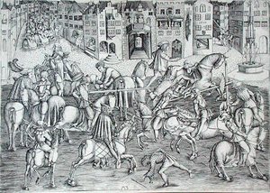The Tournament, c.1500 by MZ Master