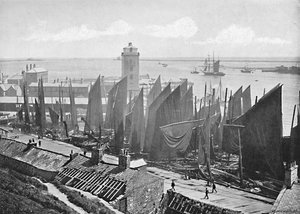Low Light, North Shields, c1896 by M. Aunty