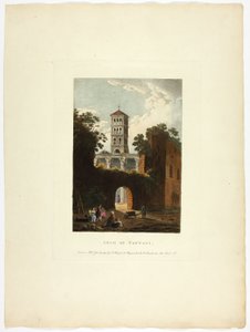 Arch of Pantani, plate thirty-seven from the Ruins of Rome by M. Dubourg