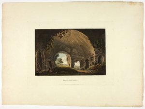 Temple of Venus, plate thirty-eight from the Ruins of Rome
