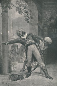 The Assassination of Kléber at Cairo, June 14, 1800 by Horace de Callias