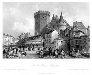 Market Place, Angoulême, France