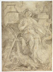 Study for Saint Margaret