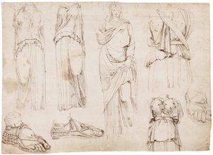 Female figures and sandals, c.1498-1574