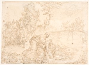 Philip Baptizes the Ethiopian Queen Kandake