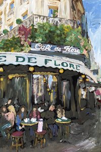 Café De Flore by Madeleine Gross