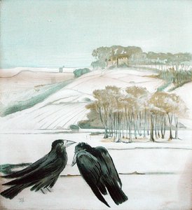 Rooks in a Landscape by Madeline Wyndham