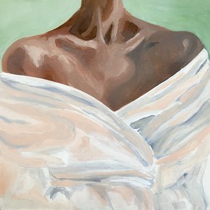 Elegant Draped Shoulders by Madison Phipps