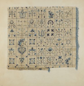 Coverlet by Mae A. Clarke