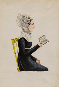Portrait of Elizabeth Sweitzer Musser by Maentel, Jacob