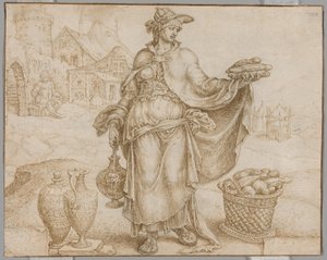 Abigail by Maerten van Heemskerck