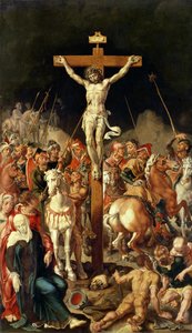 Calvary, Central Panel of a Triptych by Maerten van Heemskerck