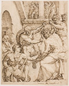 Christ Being Crowned with Thorns by Maerten van Heemskerck