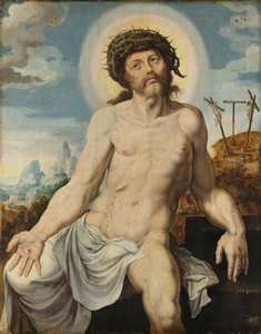 Christ as the Man of Sorrows by Maerten van Heemskerck