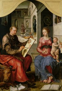 St. Luke Painting the Virgin, c.1545