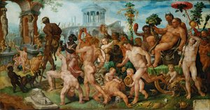The Triumph of Bacchus, 1536-7 by Maerten van Heemskerck