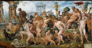 Triumphal Procession of Silene by Maerten van Heemskerck