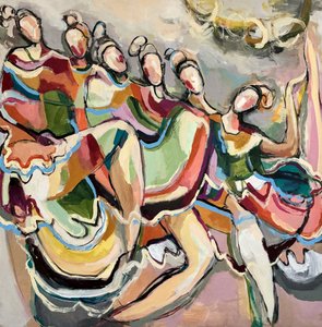 Vibrant Group Dance by Magdalena  Krzak