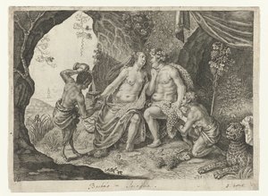 Marriage of Bacchus and Ariadne by Magdalena van de Passe (possibly)