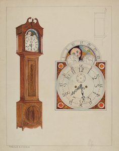 Grandfather Clock by Magnus S. Fossum