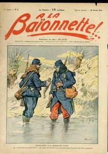 Cover of La Baionnette, Satirical in Colors