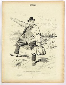The Bayonet, Satirical in Colours by Henri Maigrot