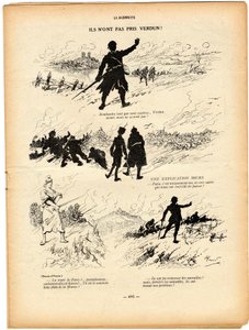 La Baionnette, Satirical in B & W