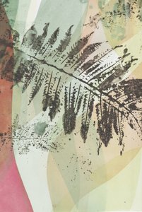 Abstract Botanical Fern by Maira Ribena