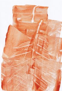 Earthy Leaf Impressions by Maira Ribena